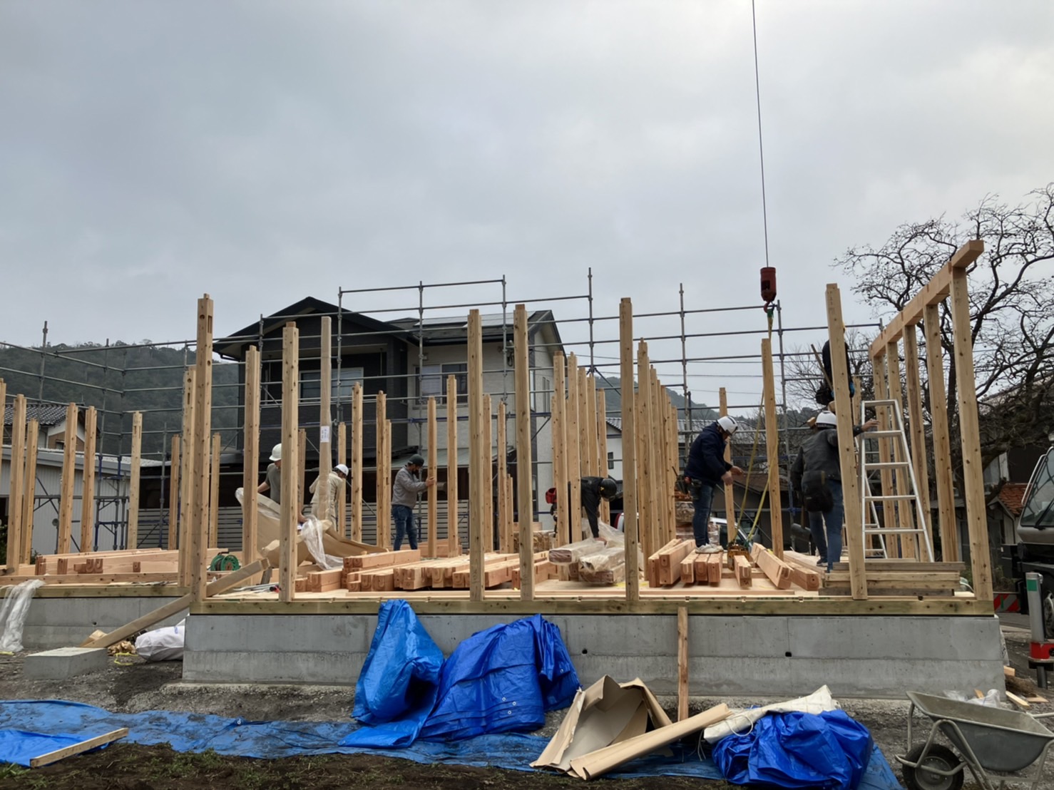 S様邸（大谷）建て初め式 | 鳥取県東伯郡琴浦町｜住宅設計・建築【株式会社伊藤建設】｜ライフスタイルから考える気持ちいいを実感できる ...